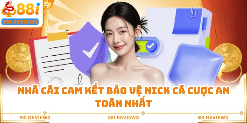 Nhà cái cam kết bảo vệ nick cá cược an toàn nhất